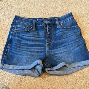 Hollister tight jean shorts